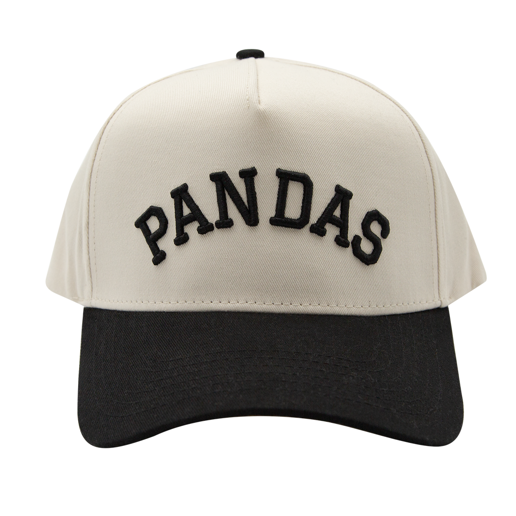 [THE MUSEUM VISITOR]★韓国人気★PANDA EMBROIDERY CAP PANDA EMBROIDERY CAP (BROWN) : THE MUSEUM VISITOR