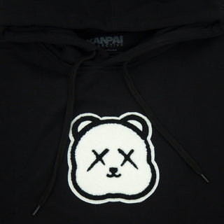 Front of Kanpai Collective OG Hoodie in color Black 