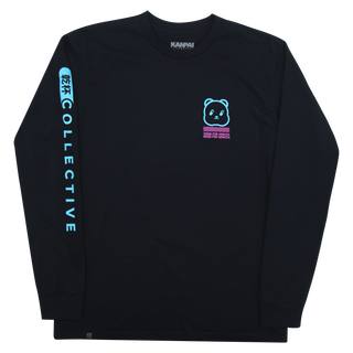 THE COLLECTIVE LONG SLEEVE-BLACK-BACK-KANPAI COLLECTIVE