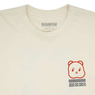 THE COLLECTIVE TEE-FRONT-ECRU-KANPAI COLLECTIVE