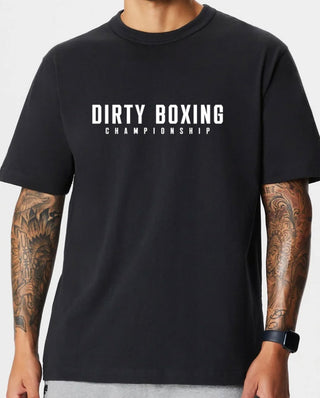 Dirty Boxing Tee - Black